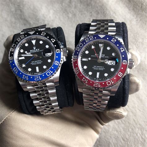 rolex pepsi vs batgirl